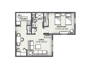 one bedroom apartment