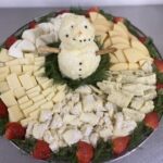 Winter cheese platter